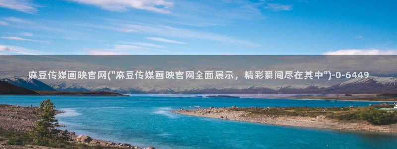 91麻豆传媒官网：麻豆传媒画映官网(\