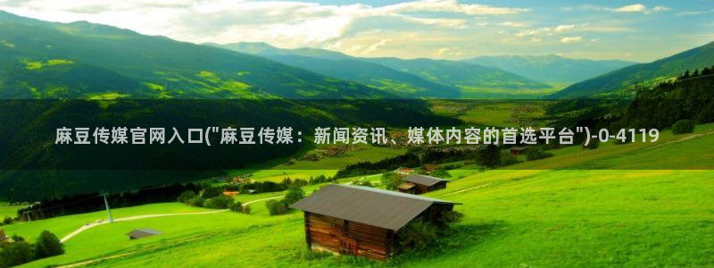 麻豆呀传媒官网